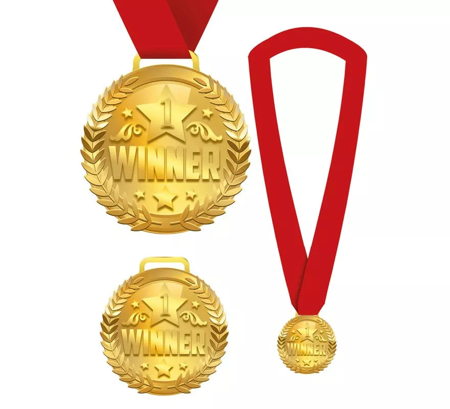 Translation missing: pt-PT.Medalla Winner con Cinta roja