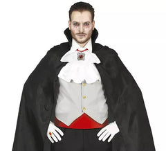 Medalhão vampiro com pedra vermelha 6 cm