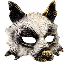 Meia máscara de lobo