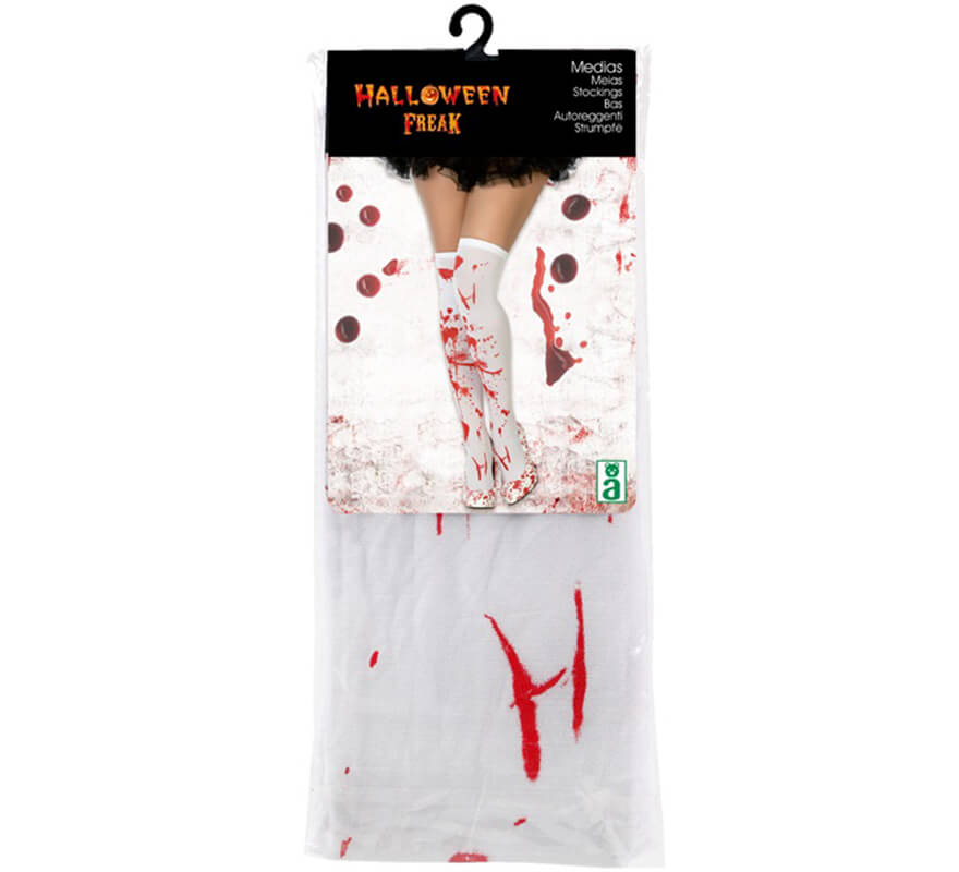 Medias Blancas con Sangre