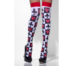 Collants Opacos com Trevos e Corações