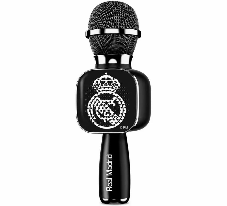 Translation missing: pt-PT.Micrófono Bluetooth Real Madrid con Melodías