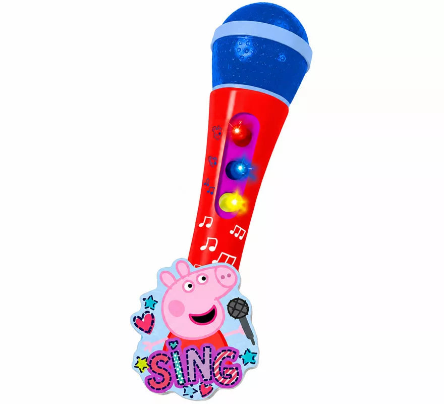 Translation missing: pt-PT.Micrófono Peppa Pig con Amplificador y Ritmos