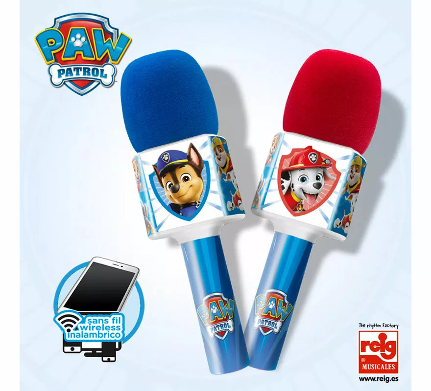 Translation missing: pt-PT.Micrófonos La Patrulla Canina con Bluetooth