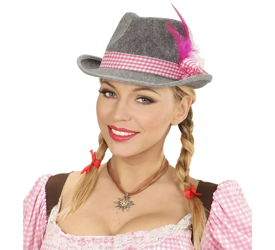 Translation missing: pt-PT.Sombrero Bávaro o Tirolés Oktoberfest con Plumas