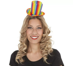Arco-íris Headband Mini Hat