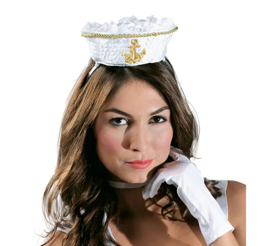 Translation missing: pt-PT.Mini sombrero Marinero con diadema