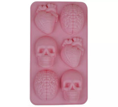 6 Moldes de Silicone para Figuras 28x16 cm
