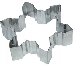 Molde de bolachas floco de neve de metal de 9 cm