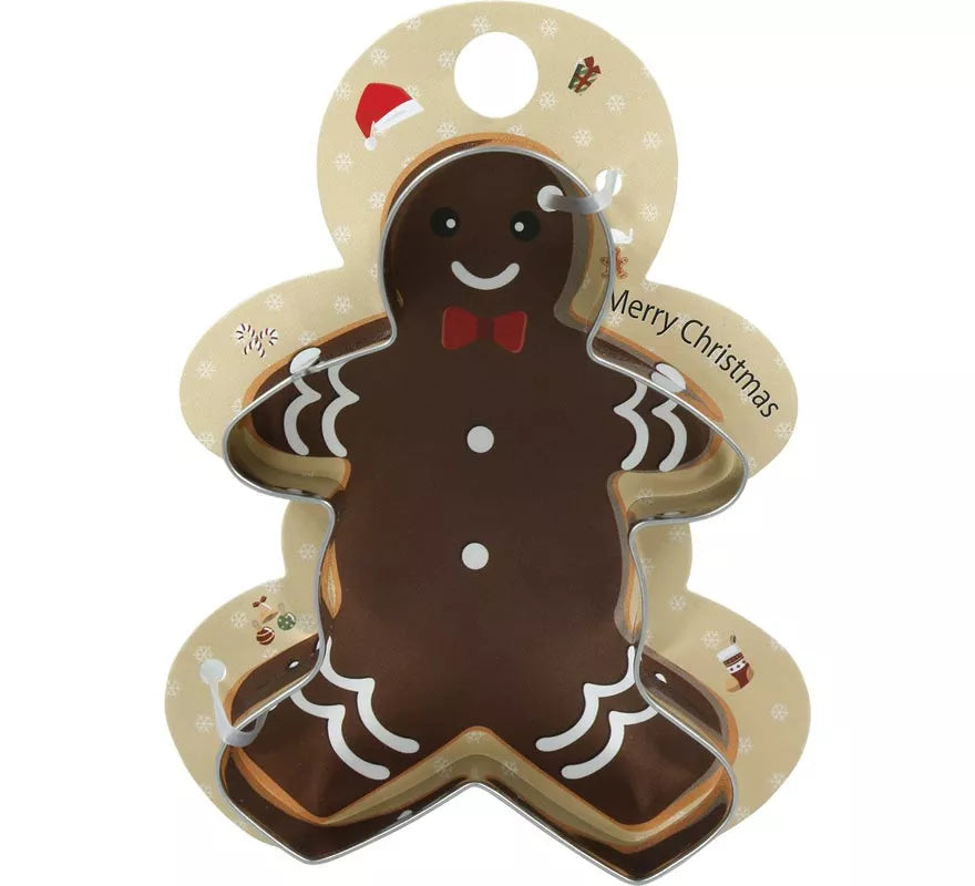 Translation missing: pt-PT.Molde Metálico de Muñeco de Jengibre para Galletas de 9 cm