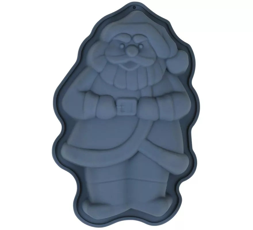 Translation missing: pt-PT.Molde Papá Noel de Silicona para Pasteles 17x12 cm