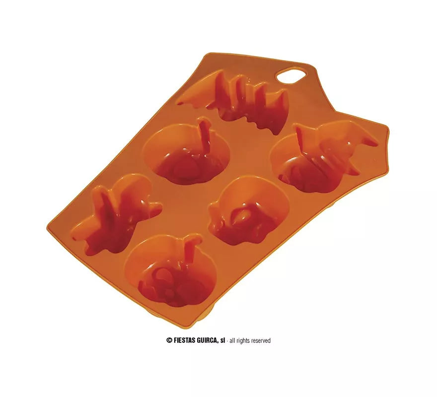 Translation missing: pt-PT.Molde Figuras Halloween para 6 Galletas de 23x15 cm