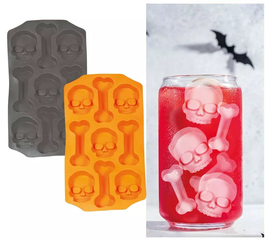 Translation missing: pt-PT.Moldes de Cubitos Halloween en 2 Modelos Surtidos 12x22 cm