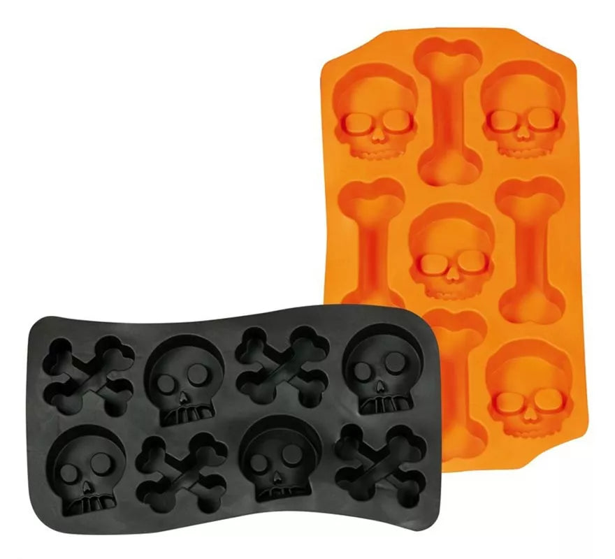 Translation missing: pt-PT.Moldes de Cubitos Halloween en 2 Modelos Surtidos 12x22 cm