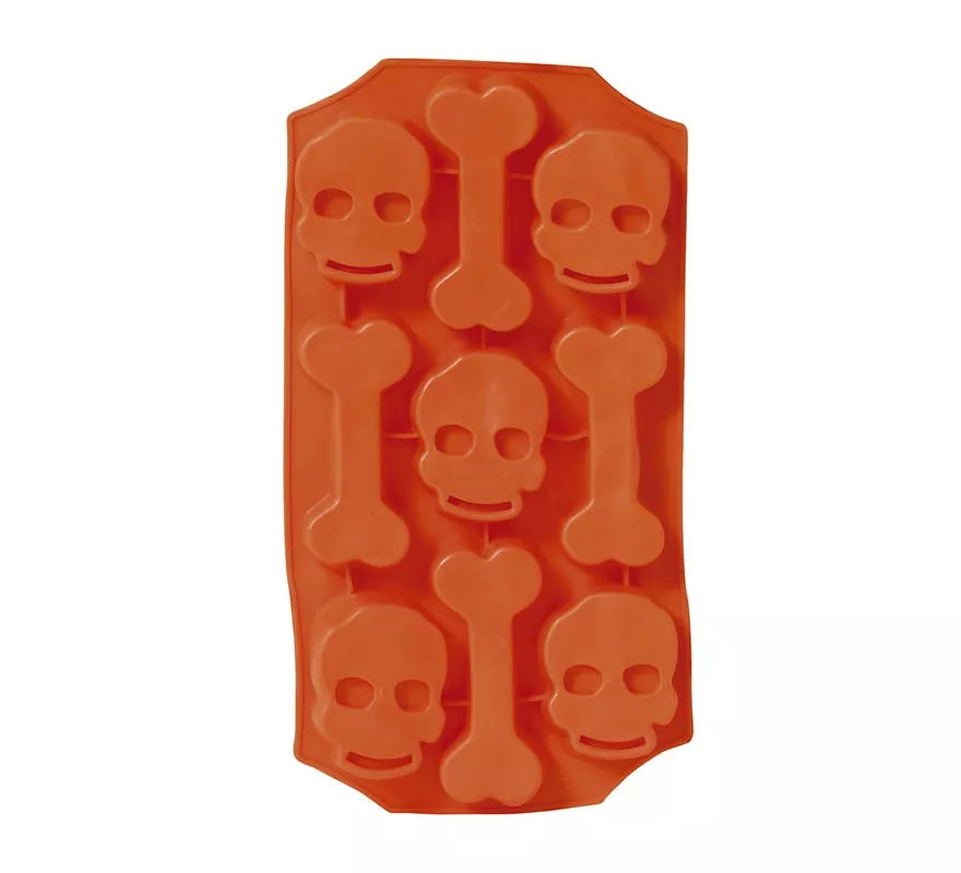 Moldes de Cubitos Halloween en 2 Modelos Surtidos 12x22 cm