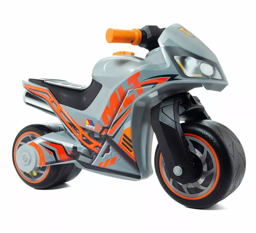 Moto Correpasillos Premium plata