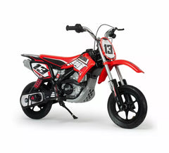 Moto Elétrica Infantil Cross Motard 24V vermelha
