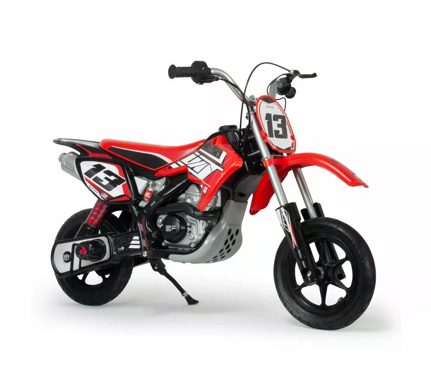 Translation missing: pt-PT.Moto Eléctrica Infantil Cross Motard 24V roja