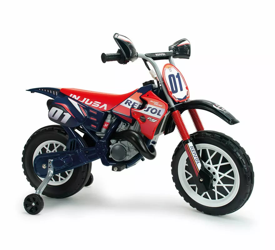 Translation missing: pt-PT.Moto Eléctrica Infantil Cross Repsol 6V