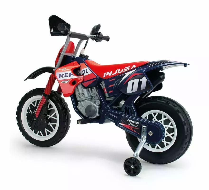 Moto Eléctrica Infantil Cross Repsol 6V
