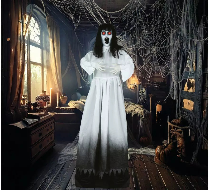 Translation missing: pt-PT.Mujer Zombie con Luz de Sonido y Movimiento de 180 cm
