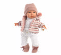 Muñeca Baby Julia Llorona de 42 cm con Conjunto de Punto