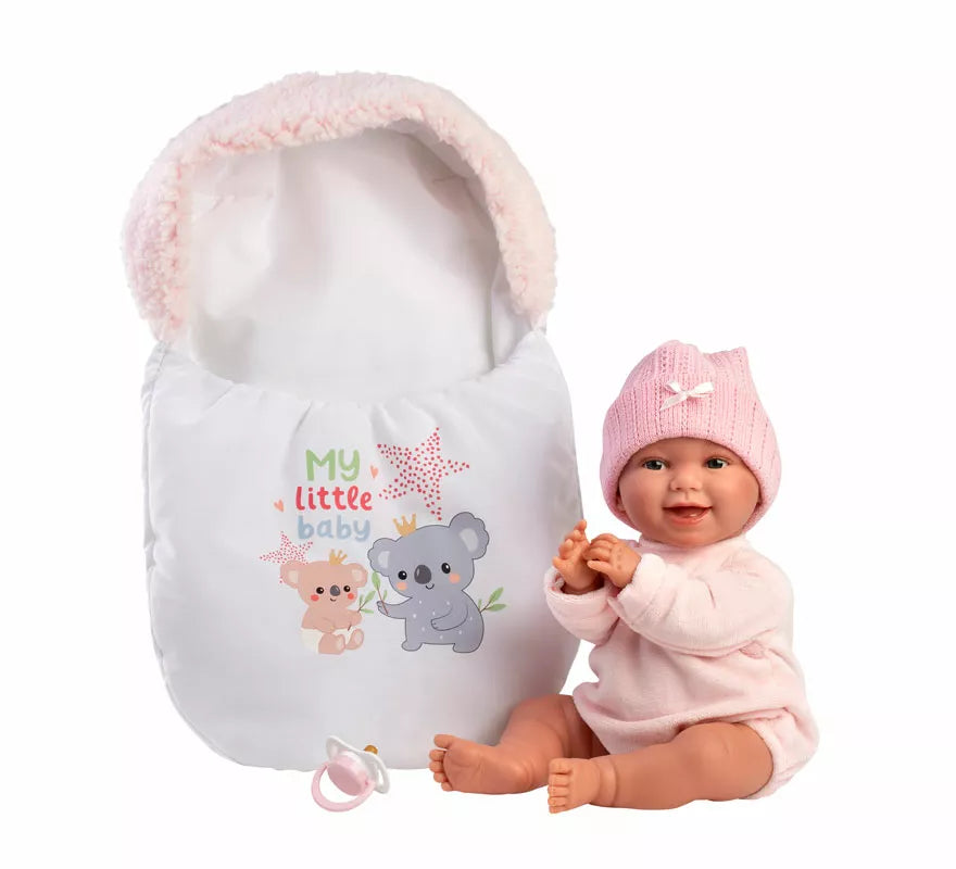 Translation missing: pt-PT.Muñeca Chloe Sonrisas de 38 cm con Saquito de Koalas