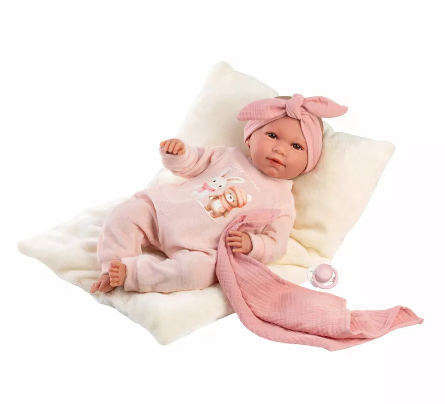 Translation missing: pt-PT.Muñeca Mimi Llorona Cozy Friends de 42 cm con Mantita