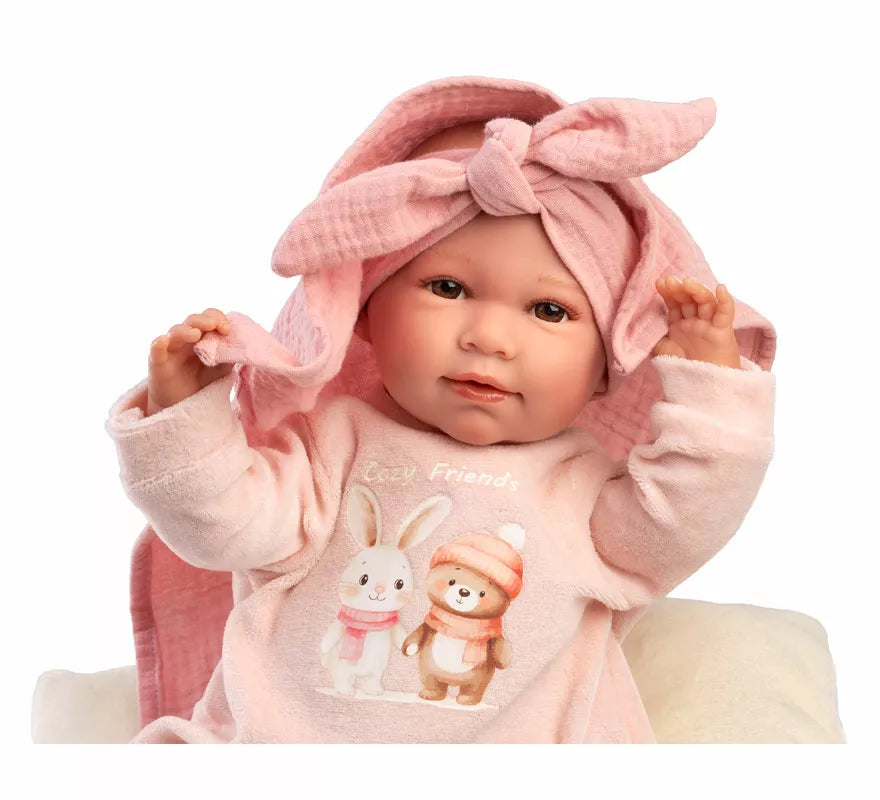 Translation missing: pt-PT.Muñeca Mimi Llorona Cozy Friends de 42 cm con Mantita