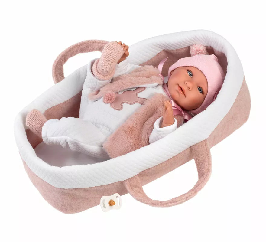 Translation missing: pt-PT.Muñeca Mimi Llorona de 42 cm con Capazo