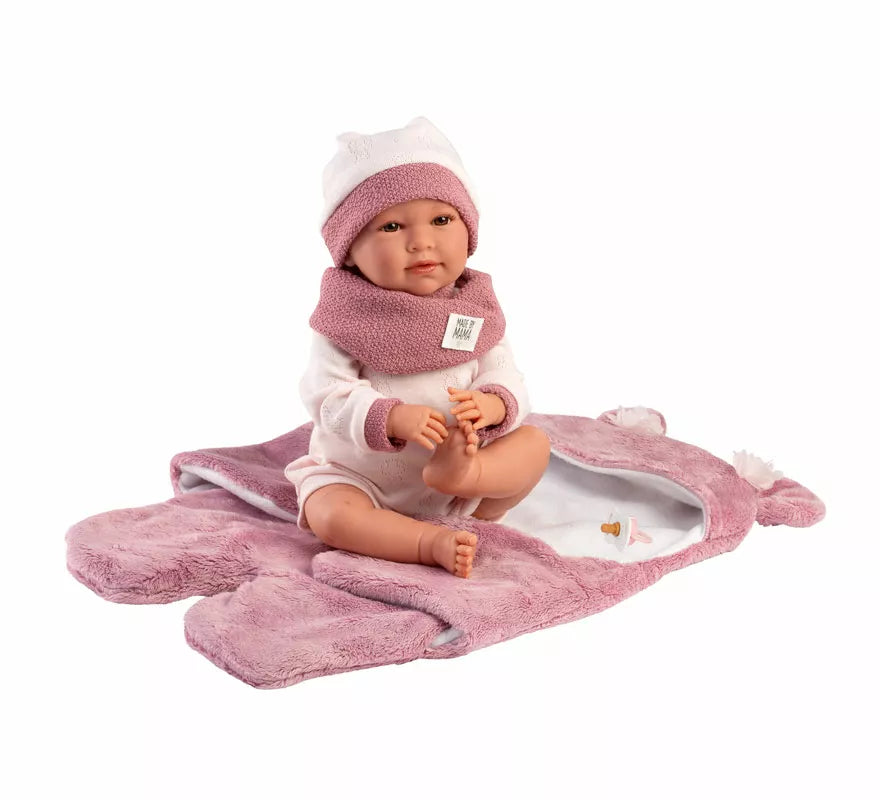 Translation missing: pt-PT.Muñeca Mimi Llorona de 42 cm con Saquito de Osito