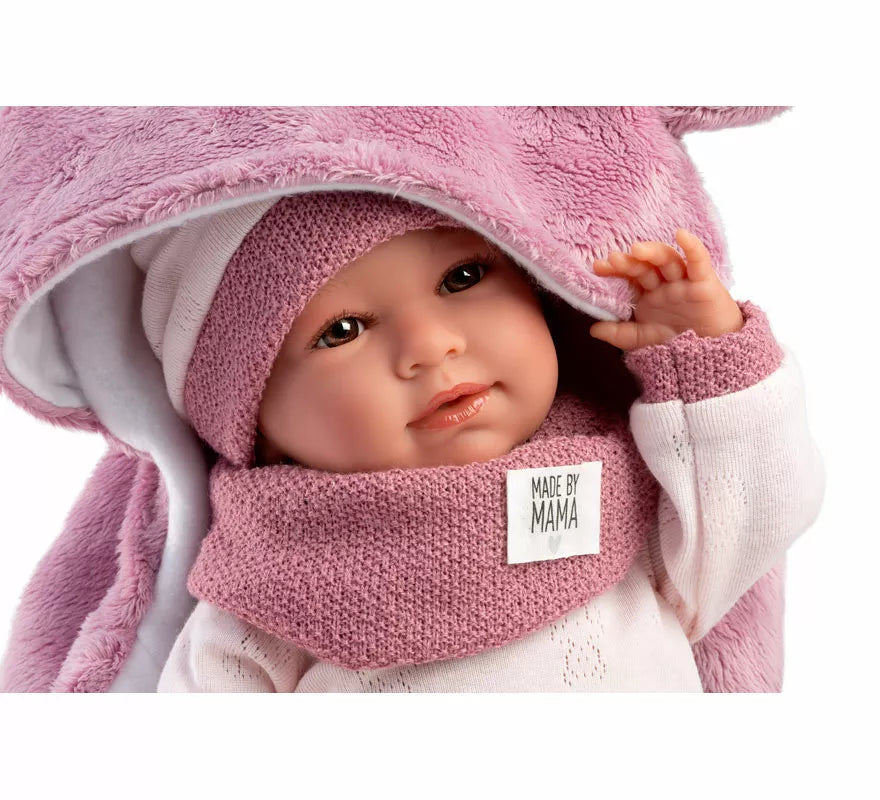 Translation missing: pt-PT.Muñeca Mimi Llorona de 42 cm con Saquito de Osito