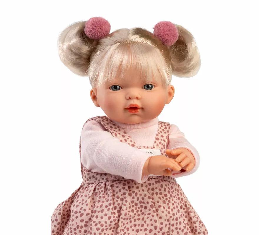 Translation missing: pt-PT.Muñeca Roberta Llorona de 33 cm con Peto y Chupete