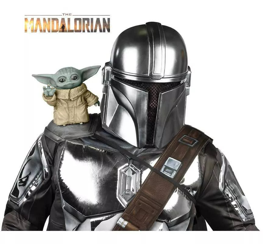 Translation missing: pt-PT.Muñeco Baby Yoda Mandalorian Accesorio para el Disfraz