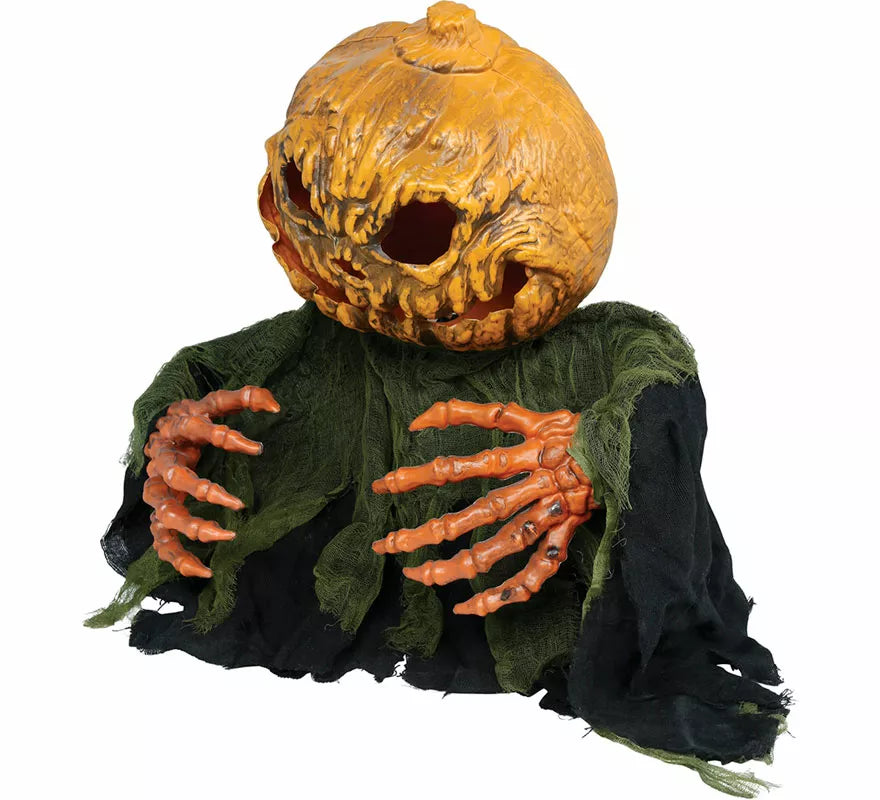 Translation missing: pt-PT.Muñeco Calabaza con Luz, Sonido y Movimiento de 50 cm