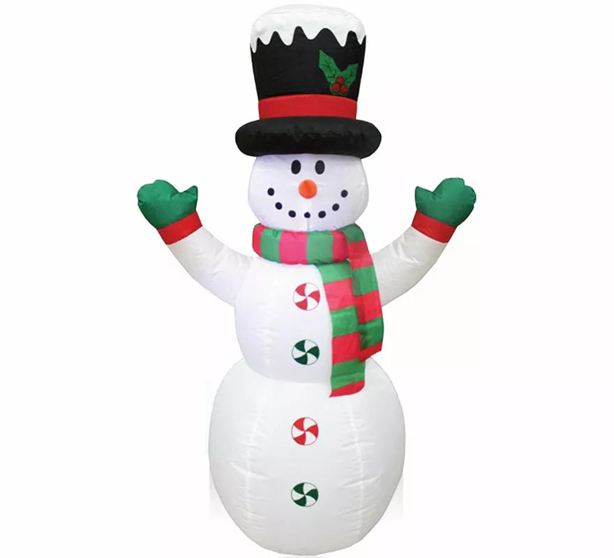 Translation missing: pt-PT.Muñeco de Nieve Hinchable con LED de 240 cm
