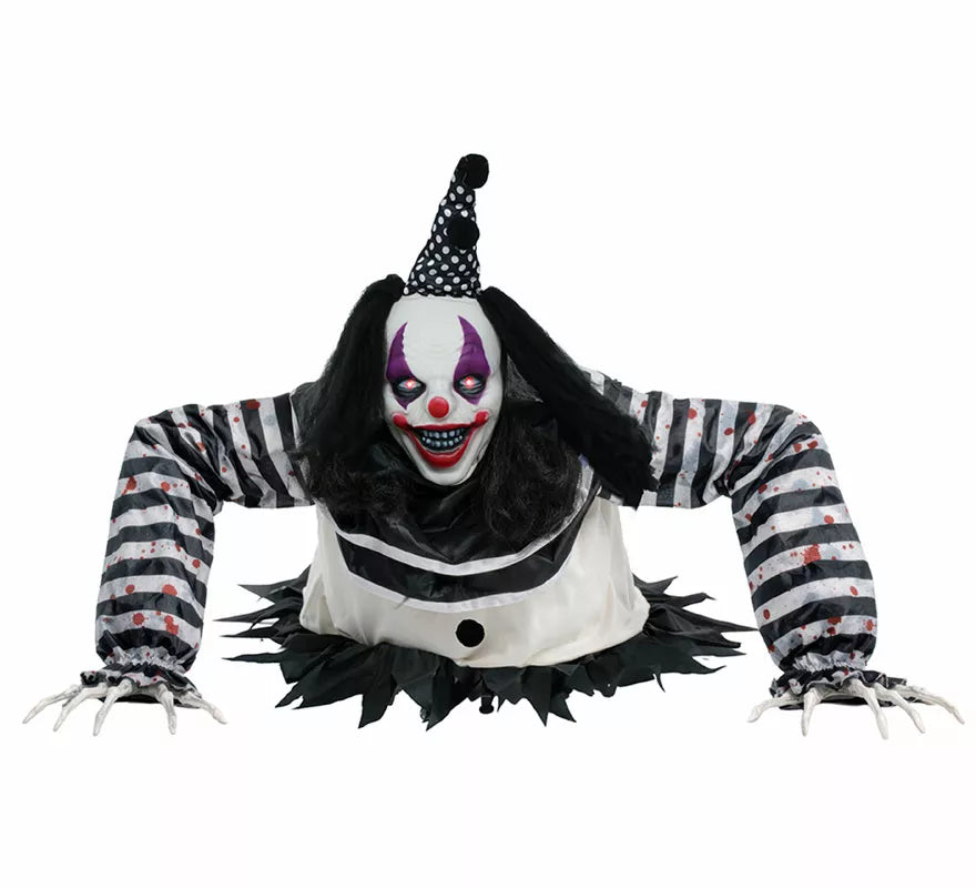 Translation missing: pt-PT.Muñeco Payaso Terror con Luz, Sonido y Movimiento de 105 cm