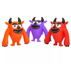 Bonecos Squishy Monster em 3 cores sortidas