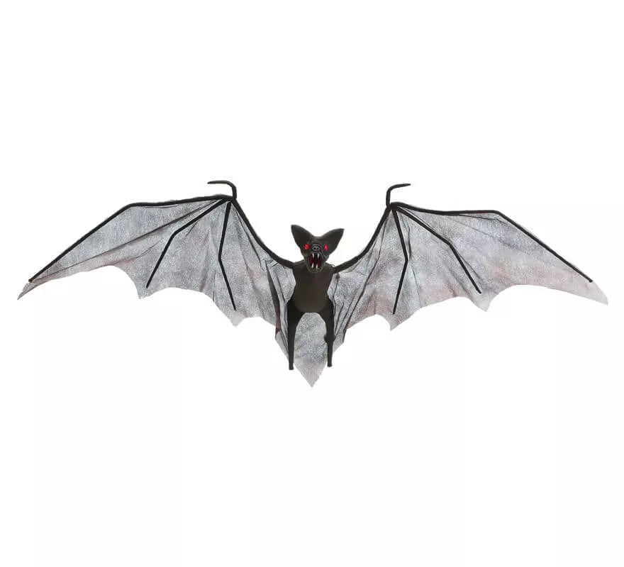 Murciélago para decoración con luz de 120X49 cm