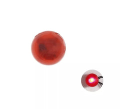 Nariz de palhaço piscando em vermelho