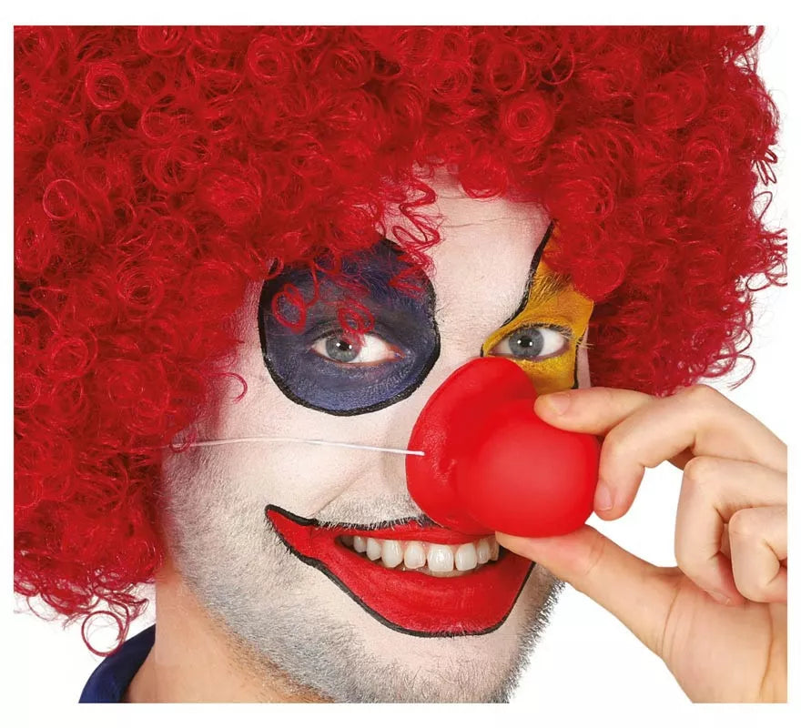 Translation missing: pt-PT.Nariz de Payaso roja de Látex con sonido