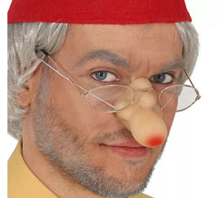 Nariz grotesco de látex