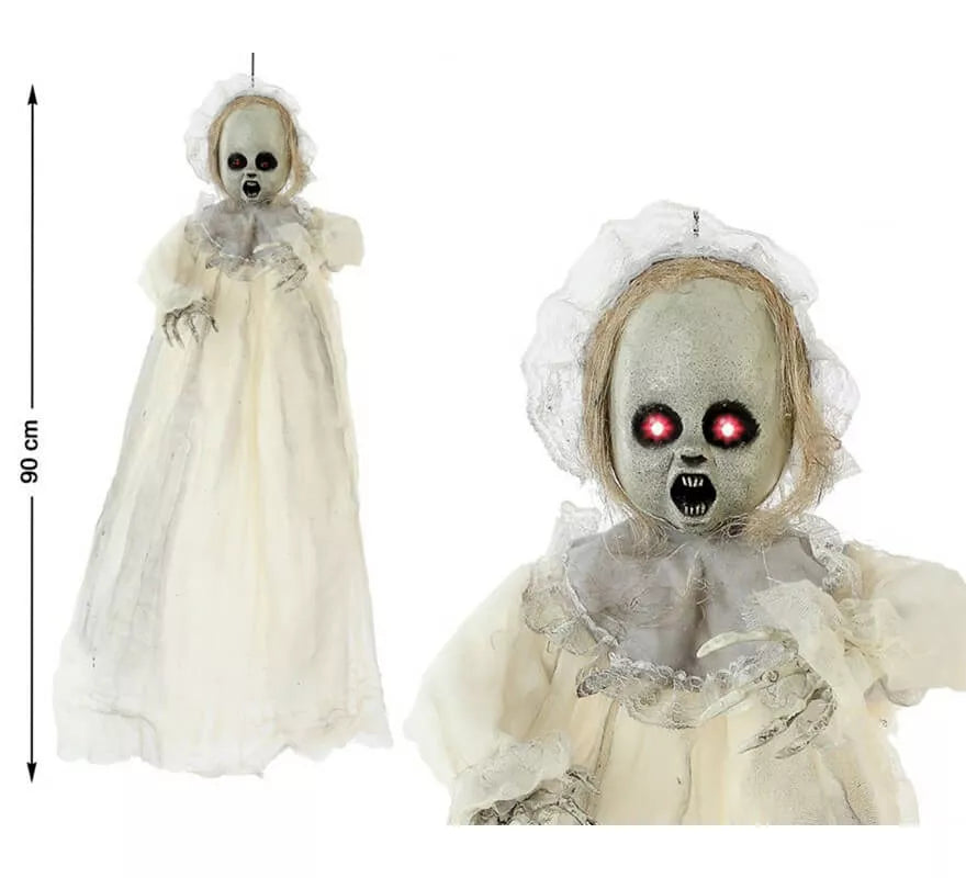 Translation missing: pt-PT.Niña Fantasma Colgante con Luz de 90 cm