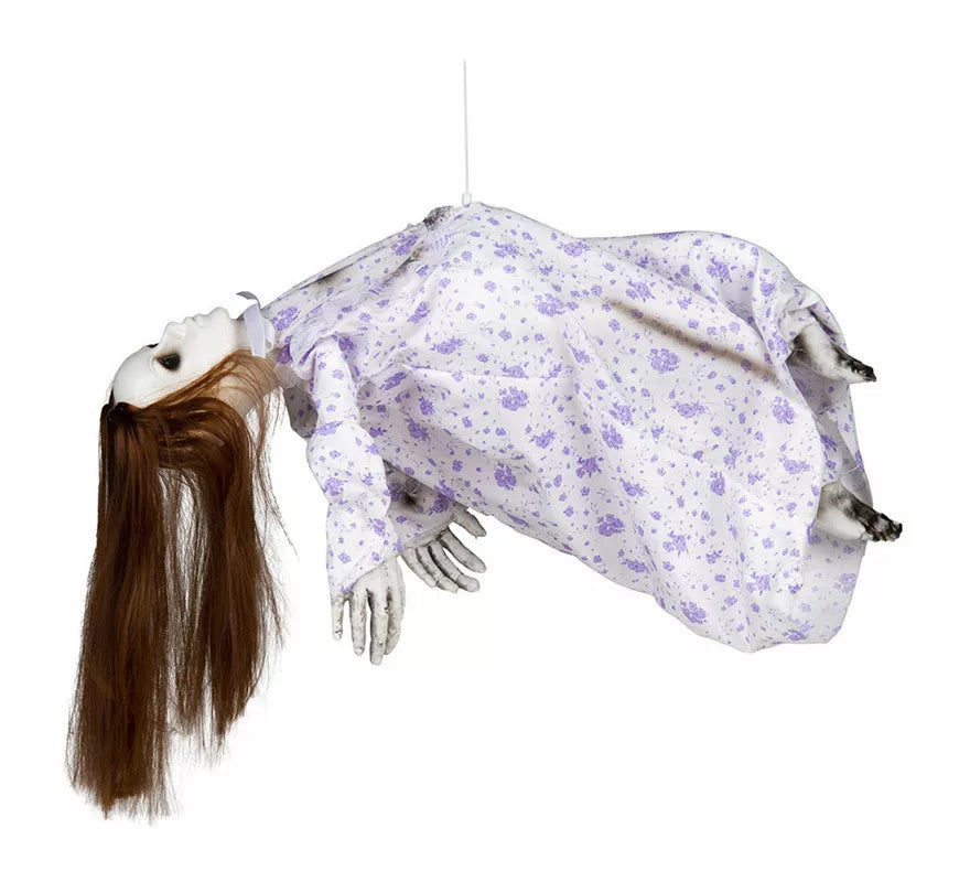 Translation missing: pt-PT.Niña Levitando con Luz, Sonido y Movimiento de 65x32x14 cm