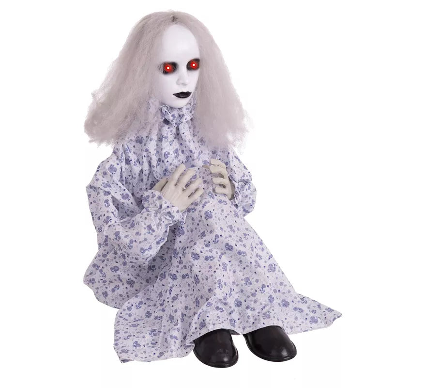Translation missing: pt-PT.Niña Zombie Temblorosa de 40x46x64 cm