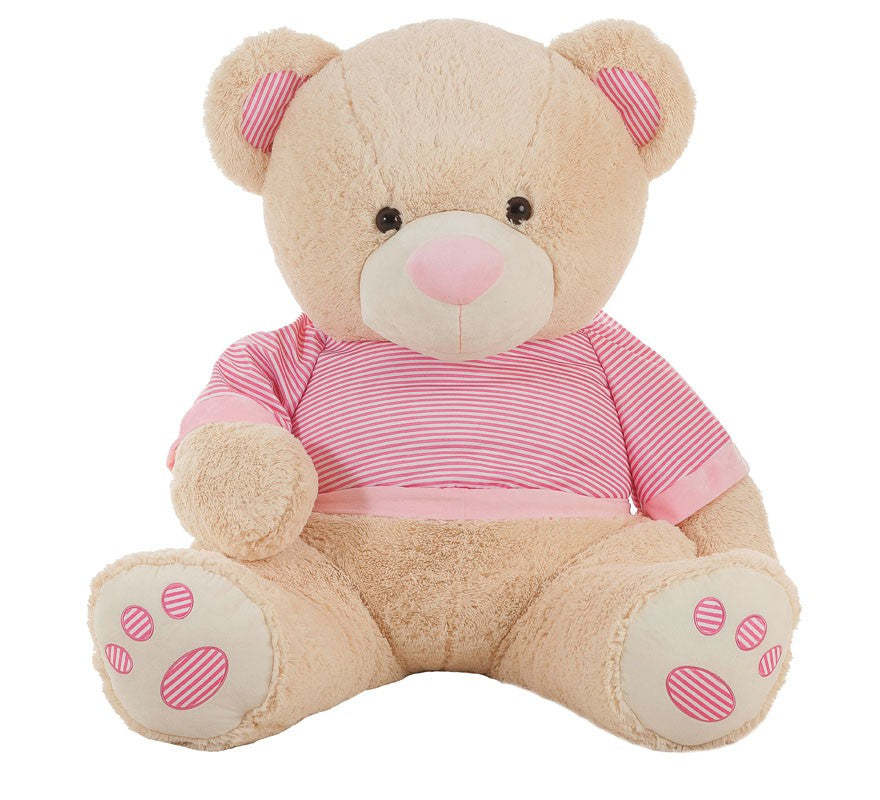 Translation missing: pt-PT.Oso de Peluche con Camiseta Rosa en varios tamaños