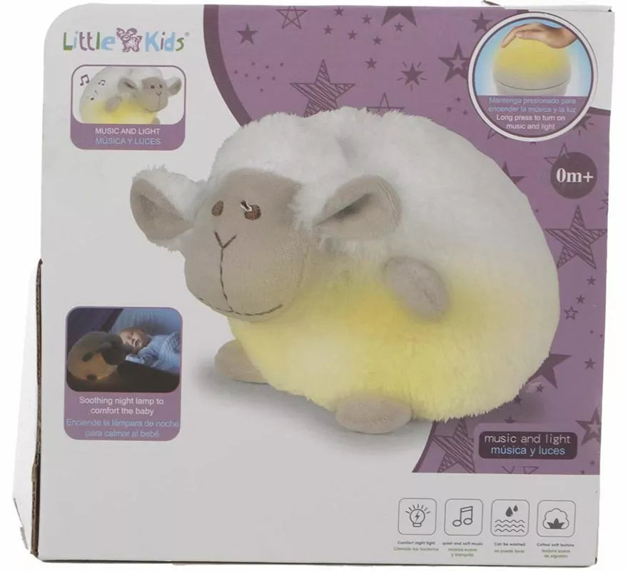 Translation missing: pt-PT.Oveja de Peluche Relajante con Luz y Sonido de 24 cm