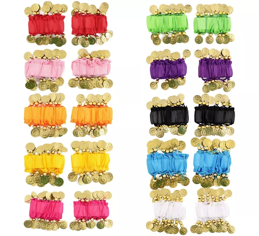 Translation missing: pt-PT.Pack 2 Pulseras de Monedas en varios colores