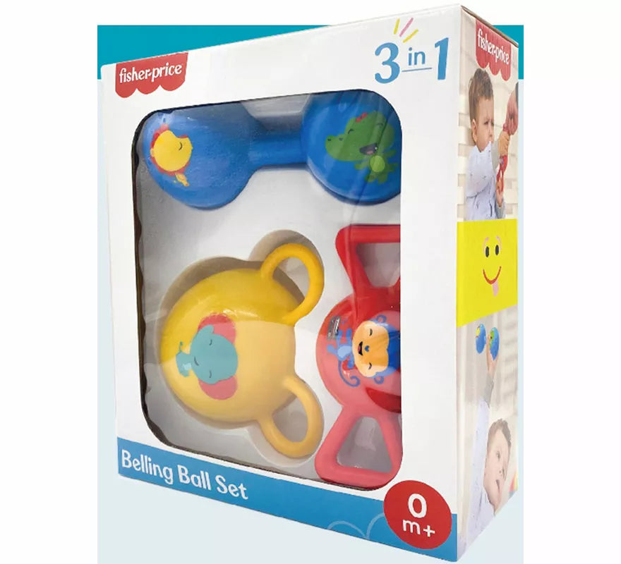 Translation missing: pt-PT.Pack 3 Pelotas Sonajeros Fisher-Price