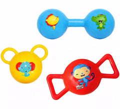 Conjunto de 3 Bolas de Chocalho Fisher-Price
